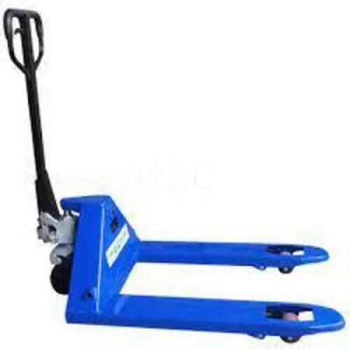 DESCRIPTION: (1) PALLET TRUCK, MANUAL FORKLIFT BRAND/MODEL: PRO-SOURCE INFORMATION: BLUE SIZE: 5500 LB CAPACITY RETAIL$: $342.50 EA QTY: 1