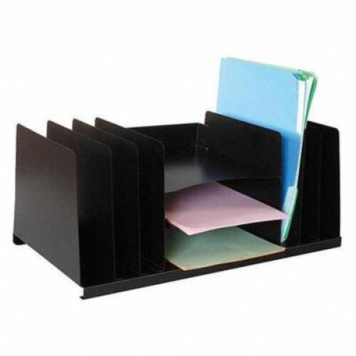 DESCRIPTION: (1) FILE HOLDER BRAND/MODEL: GRAINGER #2KEK9 INFORMATION: 9 COMPARTMENTS RETAIL$: $46.10 SIZE: 11X21-1/2 X 8-3/4 QTY: 1