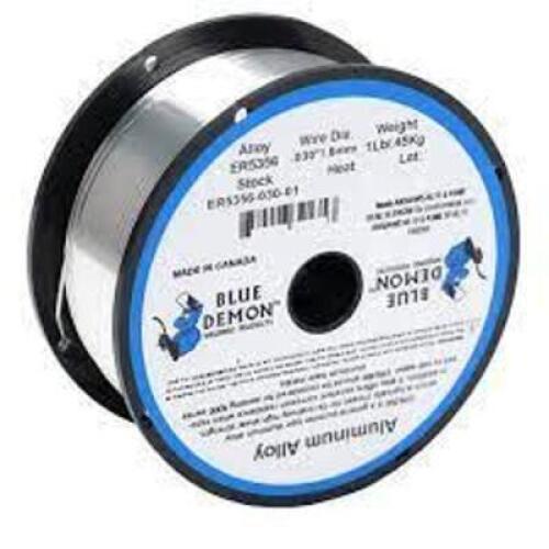 DESCRIPTION: (1) SPOOL OF WELDING WIREBRAND/MODEL: BLUE DEMONINFORMATION: MUST COME INSPECT FOR SIZINGSIZE: .045" X 33LBRETAIL$: $169.14 EAQTY: 1