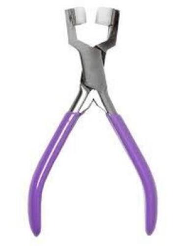 DESCRIPTION: (2) PAIRS OF NYLON JAW FORMING PLIERS BRAND/MODEL: COUSIN INFORMATION: PURPLE HANDLES RETAIL$: $8.99 EA QTY: 2