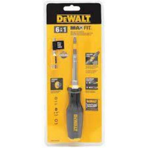 DESCRIPTION: (1) 5 IN 1 SCREWDRIVER BRAND/MODEL: DEWALT #DWHT66569 INFORMATION: YELLOW RETAIL$: $54.36 EA QTY: 1