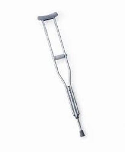 DESCRIPTION: (1) PAIR OF YOUTH CRUTCHES BRAND/MODEL: MEDLINE #MDS80536HW RETAIL$: $30.51 SIZE: PATIENT HEIGHT RANGE 54-62 IN QTY: 1