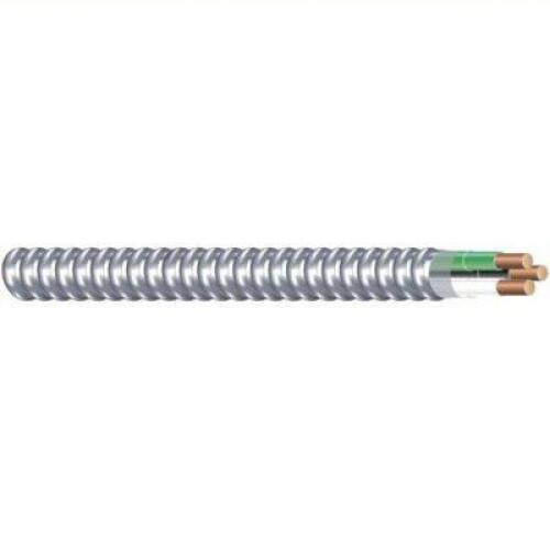 DESCRIPTION: (1) METAL CLAD ARMORED CABLE BRAND/MODEL: SOUTHWIRE #20KZ53 SIZE: 12 AWG WIRE SIZE, 2 WITH INSULATED CU GROUND CONDUCTORS, MC, 100' LENGT