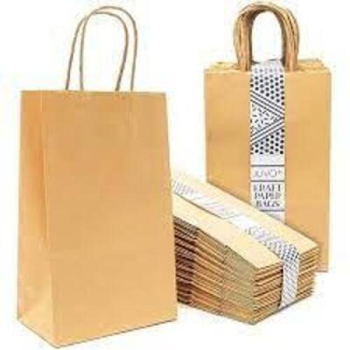 DESCRIPTION: (8) BUNDLES OF APPROX (20) KRAFT PAPER BAGS BRAND/MODEL: JUVO + INFORMATION: BROWN RETAIL$: $24.99 EA QTY: 8