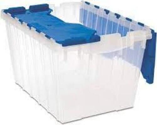 DESCRIPTION: (6) KEEPER BOX BRAND/MODEL: AKRO-MILS INFORMATION: BLUE AND CLEAR RETAIL$: $84.00 TOTAL QTY: 6