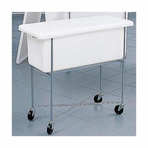 DESCRIPTION: (1) MOBILE TANK ASSEMBLY BRAND/MODEL: GRAINGER #3VZX1 INFORMATION: WHITE RETAIL$: $309.21 SIZE: 32-1/4 X 15-1/4X30 QTY: 1