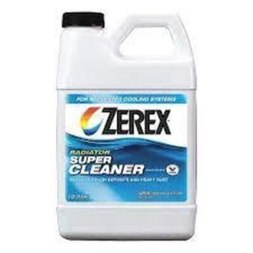 DESCRIPTION: (1) RADIATOR SUPER CLEANER BRAND/MODEL: ZEREX SIZE: 1 QT QTY: 1