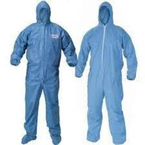 DESCRIPTION: (1) CASE OF (25) PROTECTION COVERALLS BRAND/MODEL: KIMBERLY-CLARK # INFORMATION: BLUE RETAIL$: $225.00 SIZE: XL QTY: 1