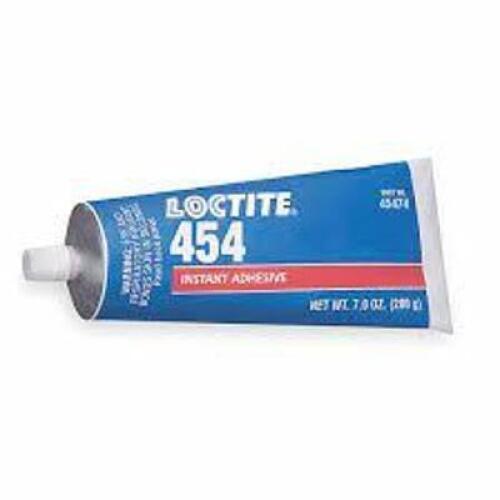 DESCRIPTION: (2) INSTANT ADHESIVE BRAND/MODEL: LOCTITE 454 SIZE: 7 OZ RETAIL$: $269.29 EA QTY: 2