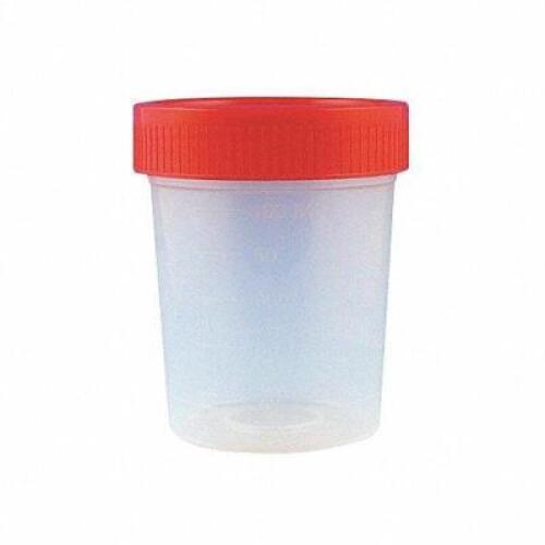 DESCRIPTION: (1) CASE OF (500) WIDE MOUTH COLLECTION CUP BRAND/MODEL: GLOBE SCIENTIFIC #46AX18 INFORMATION: PLASTIC RETAIL$: $123.24 SIZE: 120 ML QTY: