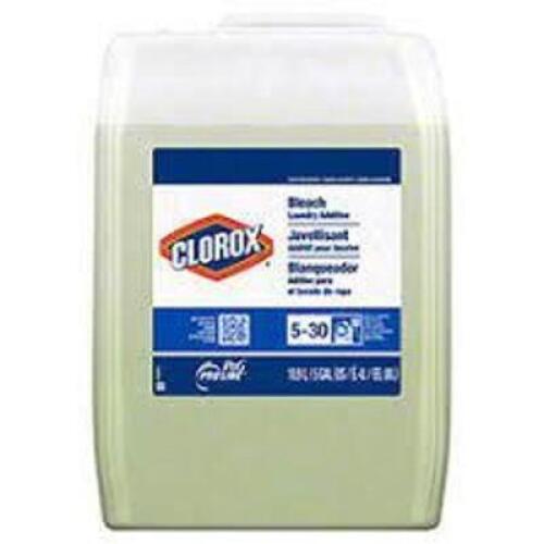 DESCRIPTION: (1) BLEACH BRAND/MODEL: CLOROX #5-30 SIZE: 5 GALLON RETAIL$: $50.00 EA QTY: 1