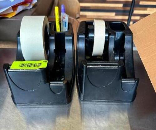 NAME: TAPE DISPENSERS DESCRIPTION: TAPE DISPENSERS LOCATION: FRONT ENTRANCE QTY: 1
