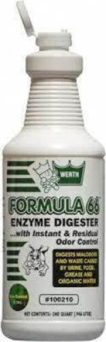 DESCRIPTION: (4) ENZYME DIGESTER BRAND/MODEL: WERTH SANITARY SUPPLY #100210 RETAIL$: $10.00 EA SIZE: 1QT QTY: 4