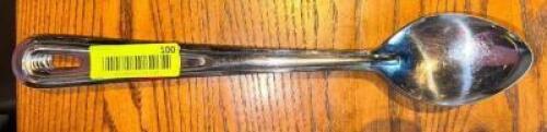 NAME: (14)- SERVING SPOONS DESCRIPTION: (14)- SERVING SPOONS LOCATION: MAIN DINING QTY: 14
