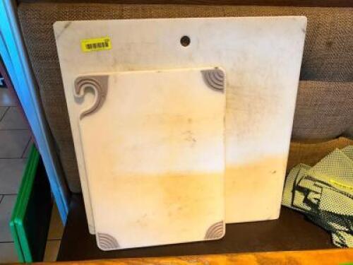 NAME: (2)- CUTTING BOARDS DESCRIPTION: (2)- CUTTING BOARDS LOCATION: MAIN DINING QTY: 2
