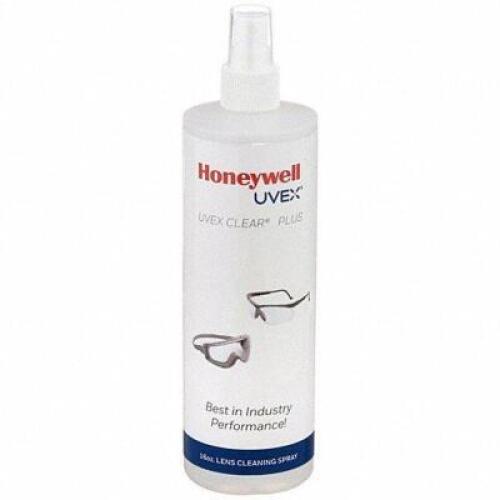 DESCRIPTION: (4) LENS CLEANING SOLUTION BRAND/MODEL: HONEYWELL UVEX #55CR73 INFORMATION: SCRATCH RESISTANT ANTI STATIC WATER SOLUBLE RETAIL$: $5.94 EA