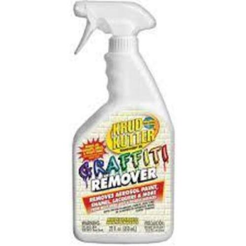 DESCRIPTION: (4) GRAFFITI REMOVER BRAND/MODEL: KRUD KUTTER #10K017 RETAIL$: $13.50 EA SIZE: 16 OZ QTY: 4