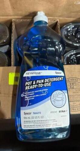 DESCRIPTION: (10) BOTTLES OF DETERGENT LOCATION: DINING AREA QTY: 10