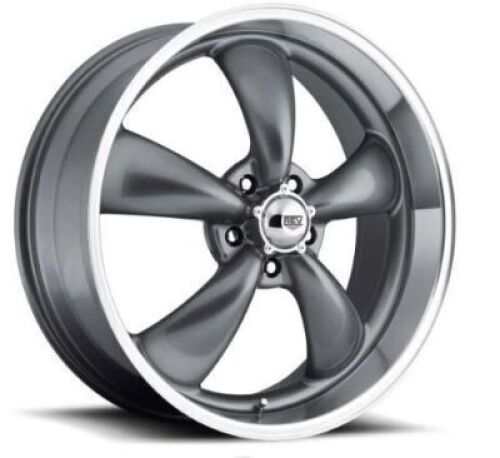DESCRIPTION: (2) WHEELS BRAND/MODEL: REV-WHEELS #100S-7907300 INFORMATION: ANTHRACHITE SIZE: 17X9 RETAIL$: $178.00 EA QTY: 2