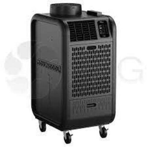 DESCRIPTION: (1) PORTABLE AIR CONDITIONING UNITBRAND/MODEL: MOVINCOOLINFORMATION: BLACKSIZE: 16,800 BTUH COOLING CAPACITY, 550 TO 700 SQ FT, 1 PHASERETAIL$: $4999.00 EAQTY: 1