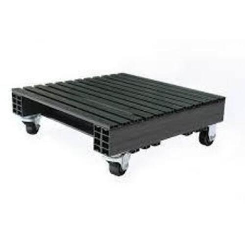 DESCRIPTION: (1) METAL PALLET ON WHEELS BRAND/MODEL: US PALLETS INFORMATION: STEEL, BLACK SIZE: 24" X 24 RETAIL$: $285.00 EA QTY: 1