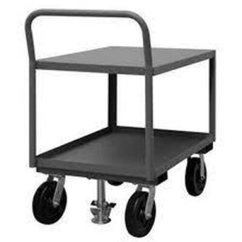 DESCRIPTION: (1) UTILITY CART/ PALLET TRUCK BRAND/MODEL: DURHAM INFORMATION: GRAY, STEEL SIZE: 30" X 48" X 30" RETAIL$: $526.13 EA QTY: 1