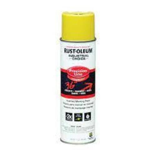 DESCRIPTION: (4) PRECISION LINE MARKING PAINT BRAND/MODEL: RUST-OLEUM #203025 INFORMATION: YELLOW RETAIL$: $6.48 EA SIZE: 17 OZ QTY: 4