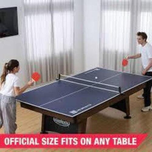 DESCRIPTION: (1) TABLE TENNIS CONVERSION TOP BRAND/MODEL: MD SPORTS #TT412Y23012 SIZE: OFFICIAL SIZE RETAIL$: $79.00 EA QTY: 1