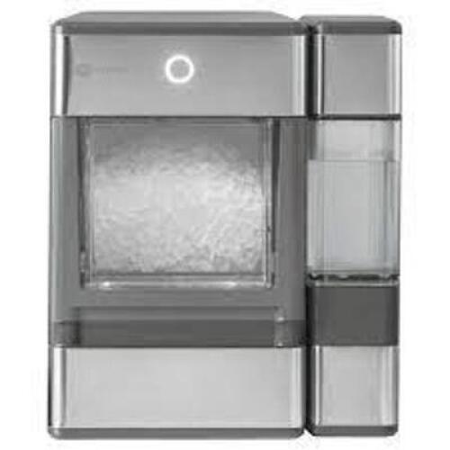 DESCRIPTION: (1) NUGGET ICE MAKER BRAND/MODEL: GE PROFILE INFORMATION: OPAL SIZE: COUNTER TOP RETAIL$: $679.00 EA QTY: 1