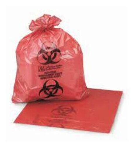 DESCRIPTION: (1) CASE OF (200) BIOHAZARD WASTE BAGS BRAND/MODEL: MEDEGEN #246A38 INFORMATION: RED RETAIL$: $164.84 TOTAL QTY: 1