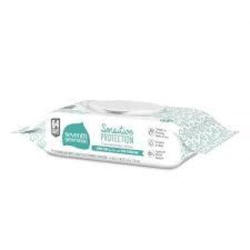 DESCRIPTION: (8) FREE AND CLEAR BABY WIPES BRAND/MODEL: SEVENTH GENERATION SIZE: 64 WIPES RETAIL$: $6.00 EA QTY: 8
