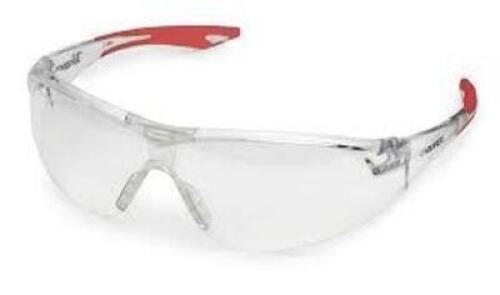 DESCRIPTION: (12) SAFETY GLASSES BRAND/MODEL: ELVEX AVION #SG-18C INFORMATION: RED RETAIL$: $125.00 TOTAL QTY: 12