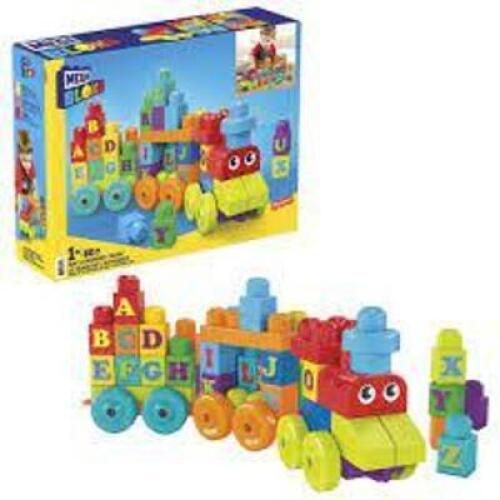 DESCRIPTION: (1) ABC AND 123S LEARNING GAME BRAND/MODEL: MEGA BLOKS RETAIL$: $19.18 EA QTY: 1