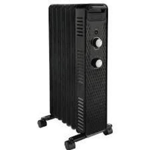 DESCRIPTION: (1) ELECTRIC RADIATOR HEATER BRAND/MODEL: MAINSTAYS INFORMATION: BLACK SIZE: 3 TEMPERATURES RETAIL$: $48.94 EA QTY: 1
