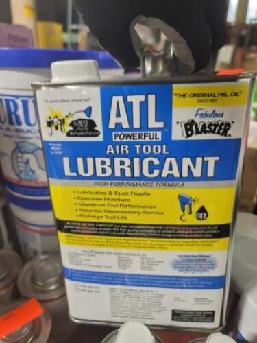 DESCRIPTION: (2) AIR TOOL LUBRICANT BRAND/MODEL: BLASTER RETAIL$: $32.00 EA SIZE: 1 GALLON QTY: 2