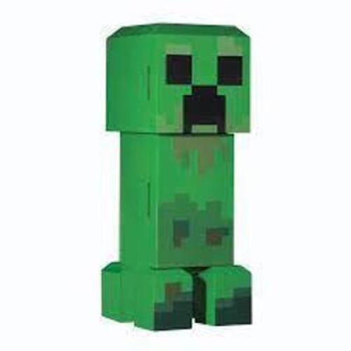DESCRIPTION: (1) CREEPER FIGURE MINI FRIDGE THERMOELECTRIC COOLER BRAND/MODEL: MINECRAFT INFORMATION: GREEN RETAIL$: $99.99 EA QTY: 1