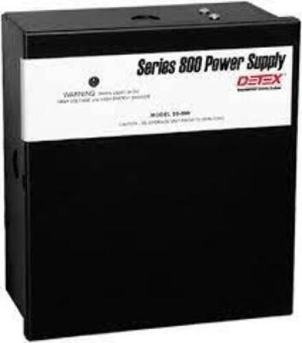 DESCRIPTION: (1) SPECIAL APPLICATION REGULATED POWER SUPPLY BRAND/MODEL: DETEX #90-800 INFORMATION: BLACK SIZE: 800 SERIES RETAIL$: $468.73 EA QTY: 1