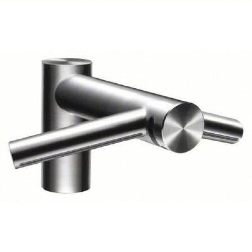 DESCRIPTION: (1) HAND DRYER AND FAUCET BRAND/MODEL: DYSON #489J76 INFORMATION: SILVER, BRUSHED SIZE: DECK MOUNT, AUTO, 110 TO 120V, 14 SEC DRY TIME RE