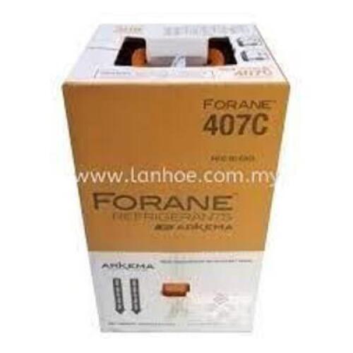 DESCRIPTION: (1) R407C REFRIGERANT BRAND/MODEL: FORANE RETAIL$: $379.97 SIZE: 25 LB QTY: 1