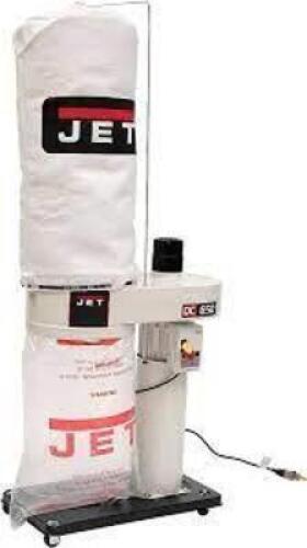 DESCRIPTION: (1) DUST COLLECTOR BRAND/MODEL: JET #DC-650M INFORMATION: WHITE RETAIL$: $577.62 EA QTY: 1
