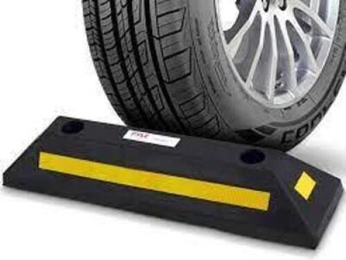 DESCRIPTION: (4) PARKING BLOCK STOPPER BRAND/MODEL: PYLE #PCRSTP11 INFORMATION: BLACK AND YELLOW RETAIL$: $19.99 EA QTY: 4