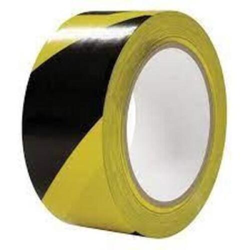 DESCRIPTION: (24) ROLLS OF PVD MARKING TAPE BRAND/MODEL: PRODUCT NUMBER #86616 INFORMATION: BLACK / YELLOW SIZE: 2" X 36 YD RETAIL$: $20.40 EA QTY: 24