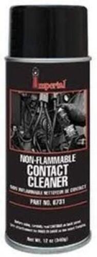 DESCRIPTION: (6) NON FLAMMABLE CONTACT CLEANER BRAND/MODEL: IMPERIAL #6731 RETAIL$: $17.78 EA SIZE: 12 OZ QTY: 6
