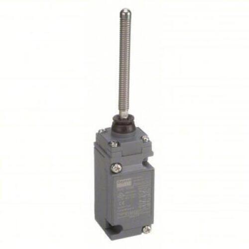 DESCRIPTION: (6) HEAVY DUTY LIMIT SWITCH BRAND/MODEL: DAYTON #12T852 INFORMATION: WOBBLE STICK/IP RATING: 67 SIZE: 3.35"X 1.65"W X 1.74"D RETAIL$: $22