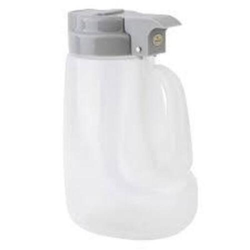 DESCRIPTION: (6) DISPENSER BRAND/MODEL: TABLECRAFT #PP32G INFORMATION: GRAY TOPS SIZE: 32 OZ RETAIL$: $11.55 EA QTY: 6