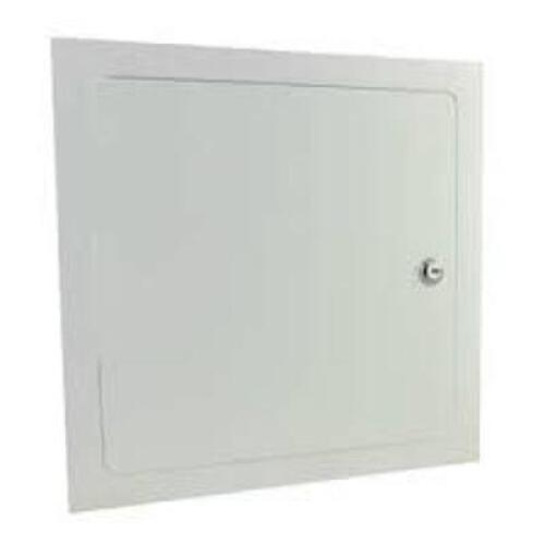 DESCRIPTION: (2) DRYWALL ACCESS DOOR BRAND/MODEL: ELMDOR #DW12X12PC-CL INFORMATION: WHITE SIZE: 12" X 12" RETAIL$: $91.95 EA QTY: 2