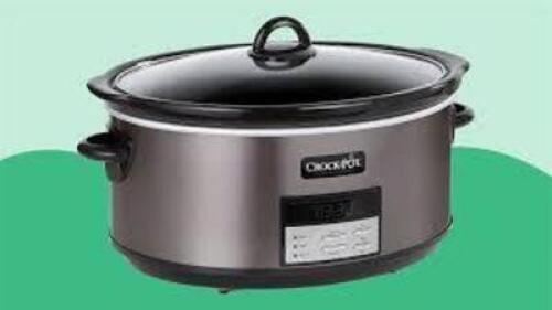 DESCRIPTION: (1) CROCKPOT SLOWCOOKER BRAND/MODEL: CROCKPOT SIZE: 6 QT RETAIL$: $80.00 EA QTY: 1