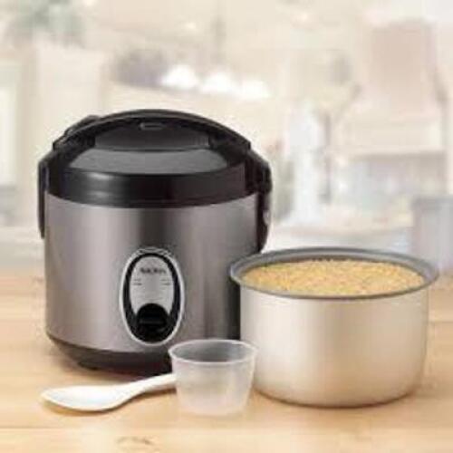 DESCRIPTION: (1) RICE AND GRAIN COOKER BRAND/MODEL: AROMA SIZE: 8 CUPS RETAIL$: $30.00 EA QTY: 1