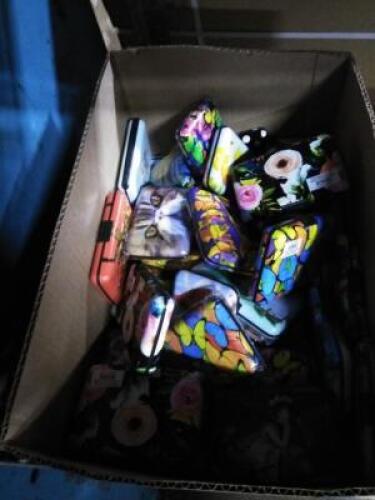 DESCRIPTION: (1) BOX OF APPROX (100) MISC. METAL WALLETSQTY: 1
