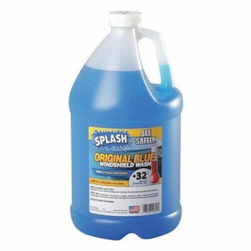 DESCRIPTION: (2) WINDSHIELD WASHER LIQUID BRAND/MODEL: SPLASH #2EXW7 RETAIL$: $3.40 EA SIZE: 1 GALLON QTY: 2